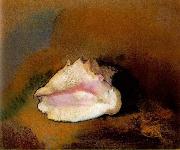 Odilon Redon Coquille oil